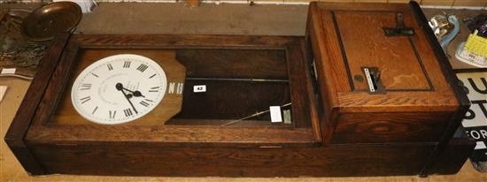 Clocking-in timepiece